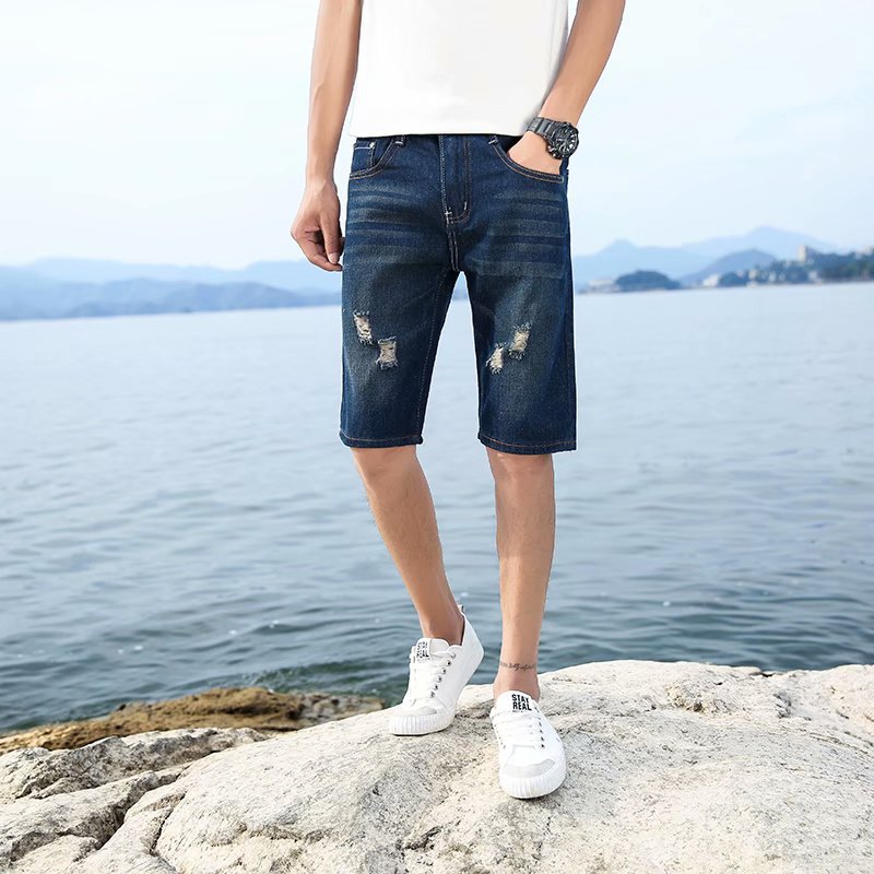 Bermuda Jeans masculina aristocrata