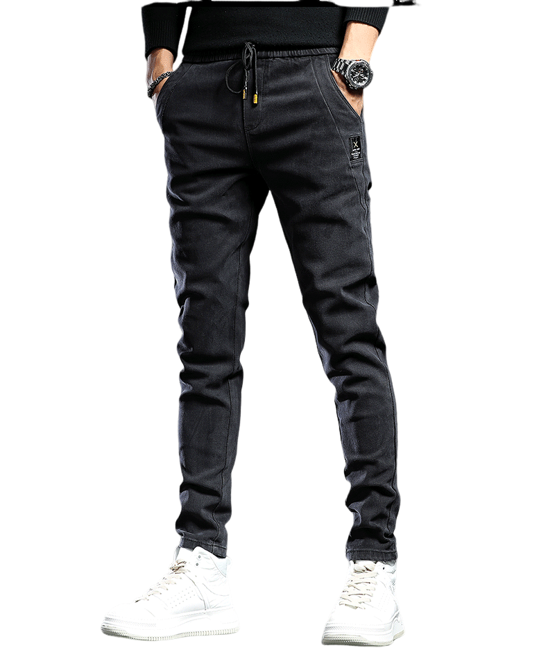 Calça jogger jeans masculina confort aristocratta