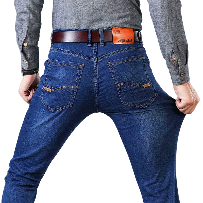 Calça Jeans com elastano masculina Brim Designer aristocratta