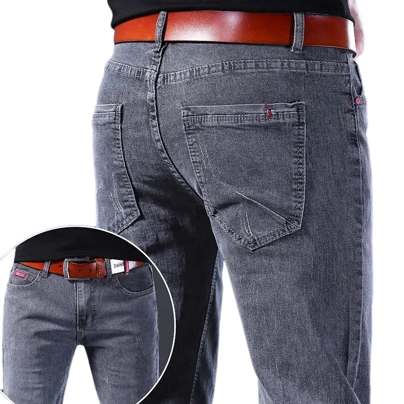 Calça Jeans com elastano masculina Brim Designer aristocratta