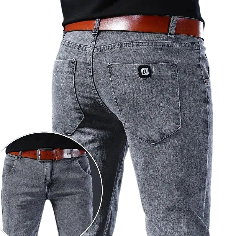 Calça Jeans com elastano masculina Brim Designer aristocratta