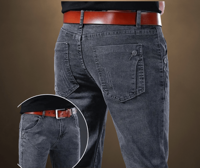 Calça Jeans com elastano masculina Brim Designer aristocratta