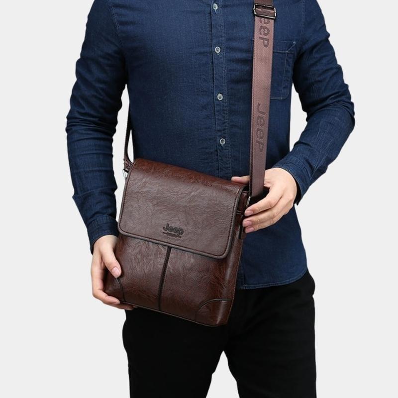 Bolsa JEEP Carteiro Masculina - Milano