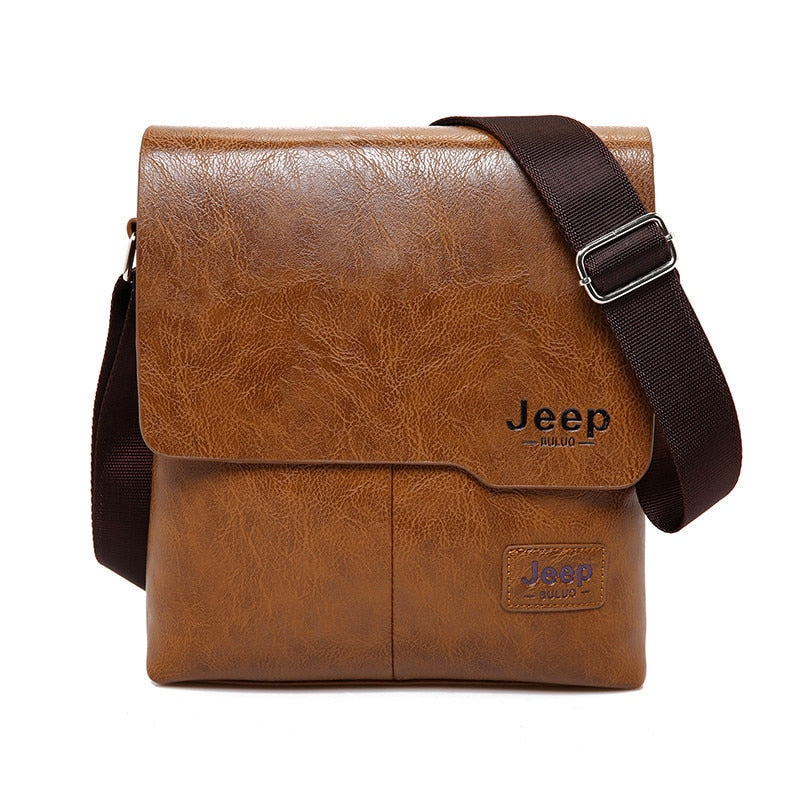 Bolsa de Couro Jeep Elegância Man