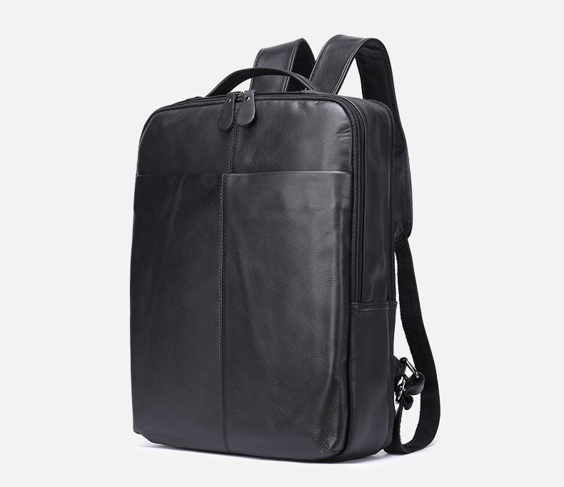 Mochila de Couro Genuíno Génova Notebook 14"