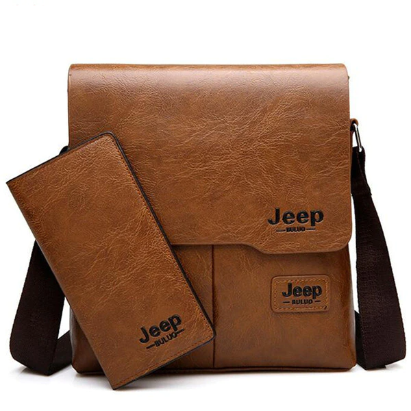 Bolsa de Couro Jeep Elegância Man